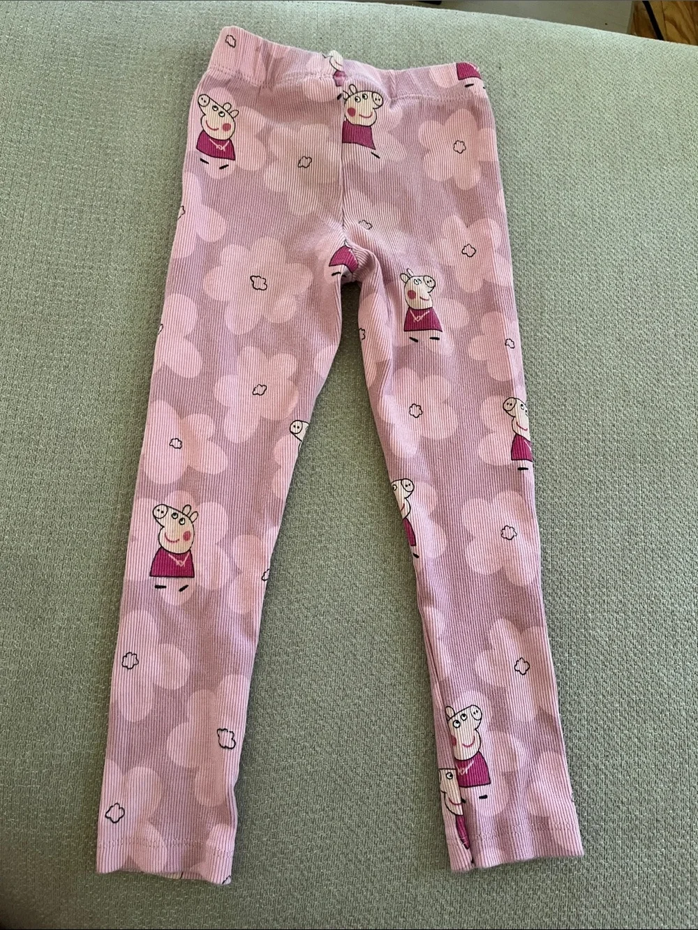 Zara Peppa Pig Mauve Pink Sweat Set Size 5